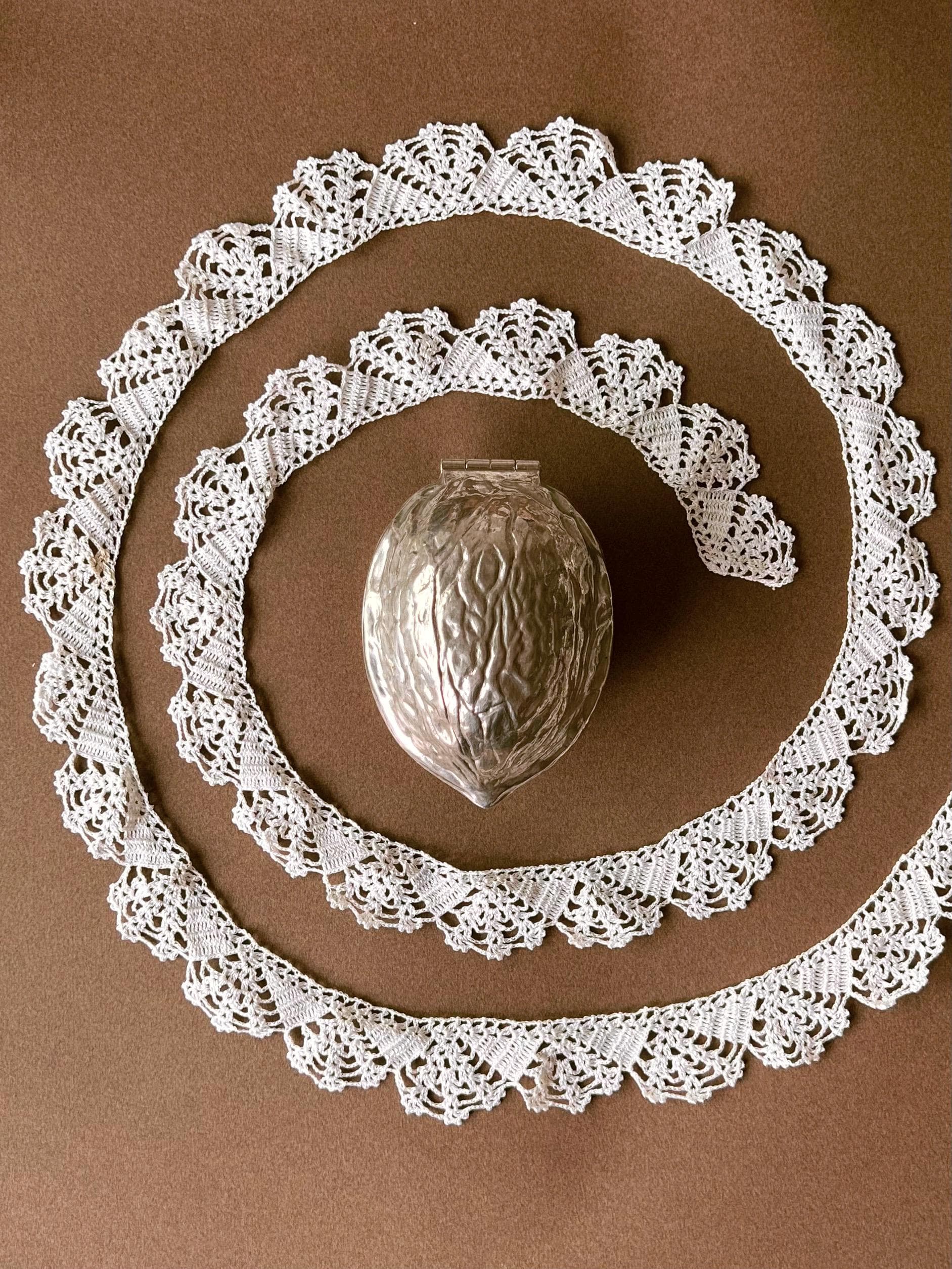 Vintage Nutcracker in the Shape of a Walnut – Decorative and Functional