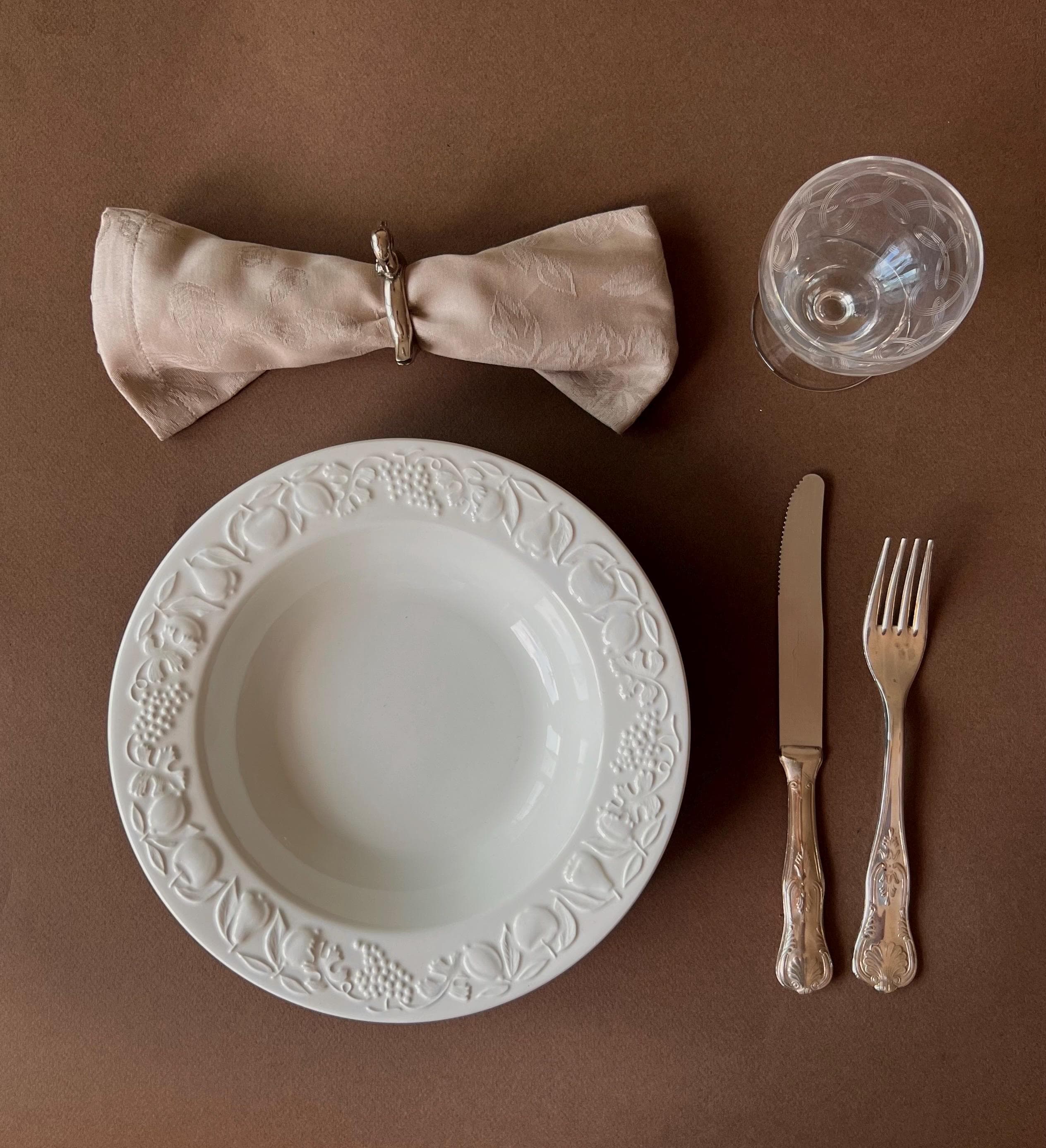 Vintage Italian Dinnerware Pasta Plates - Set of 2